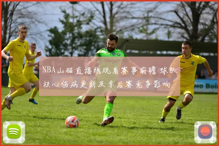 NBA山猫直播线观看赛事前瞻 球队核心伤病更新及季后赛竞争影响